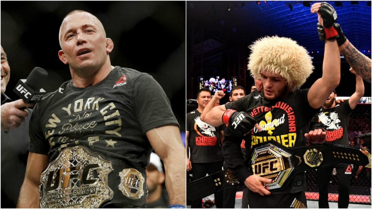 “When you say Georges St-Pierre, that name really motivates me,” Khabib Nurmagomedov shuts down the talk about fighting GSP