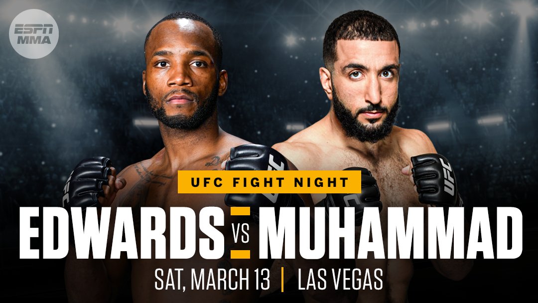 Belal Muhammad Stepping In for Khamzat Chimaev to faceoff with Leon Edwards