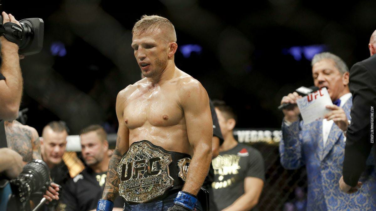 “I’m ready to go straight for the belt,” T.J. Dillashaw is ready for an immediate title shot for his comeback