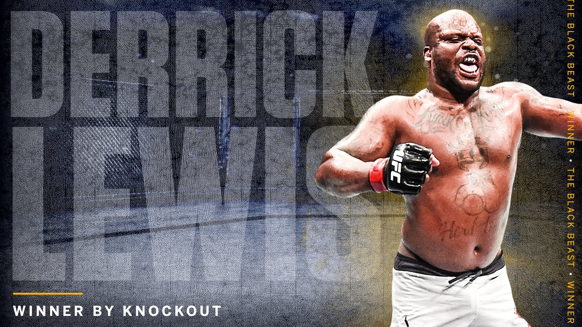 UFC Vegas 19 (Main Event): Derrick Lewis def Curtis Blaydes via TKO with a vicious uppercut