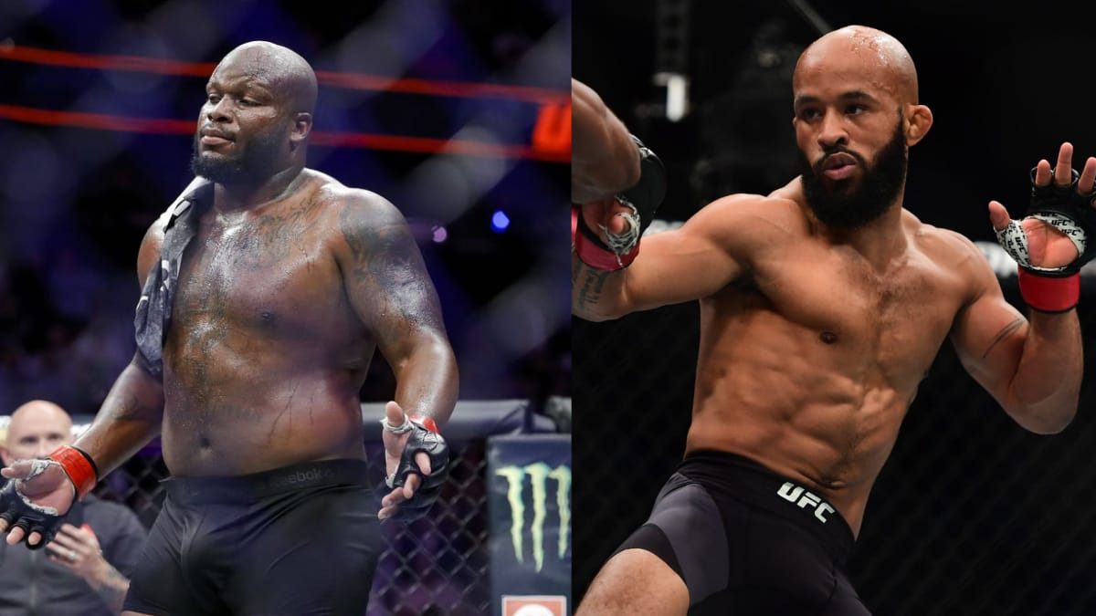 “Who knows maybe Mighty Mouse would come up to the heavyweight division,” Derrick Lewis taunts at various fighters changing their weight class