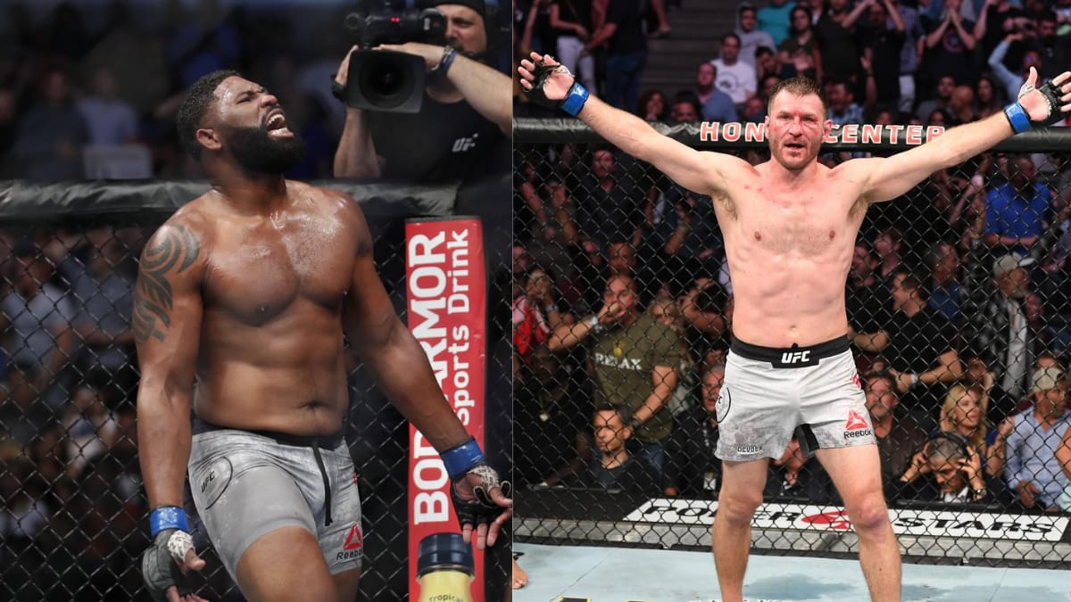 “I think Stipe Miocic is the GOAT of the heavyweight division,” says Curtis Blaydes as he is ready to clean the division to meet him