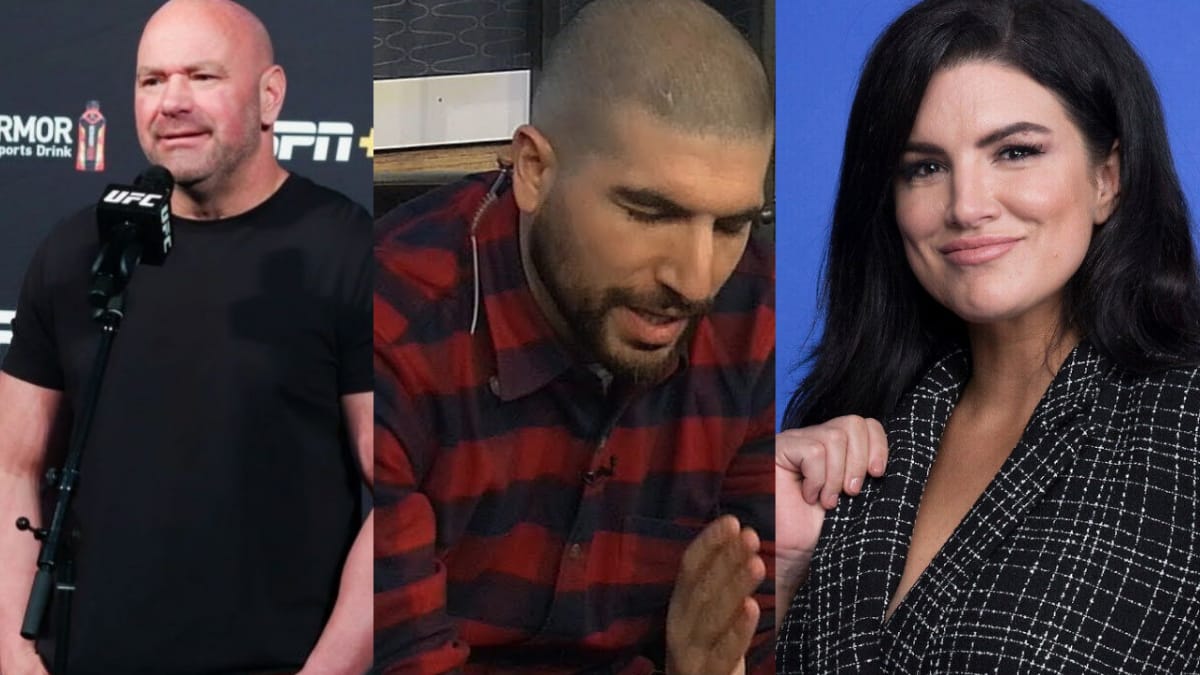 “Such a douche,” Dana White slams Ariel Helwani after his comments about Gina Carano