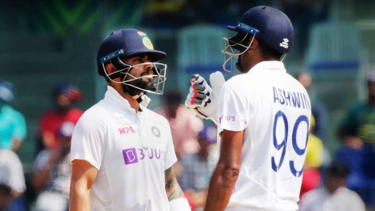 India vs England 2021: WATCH – Virat Kohli gets warned by the umpire for running on the pitch; Twitter reacts