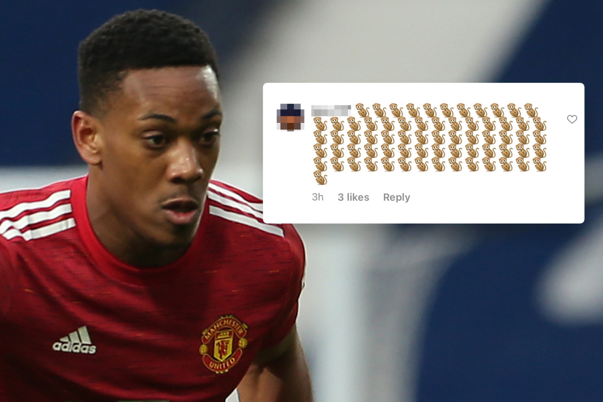 Anthony Martial subjected to racial abuse after Manchester United’s draw