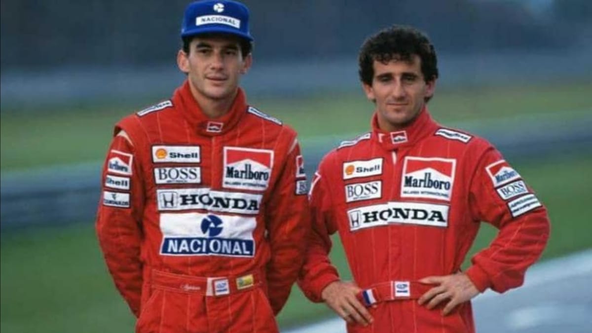 Senna Once Learned Things from Alain: Stefan Johansson