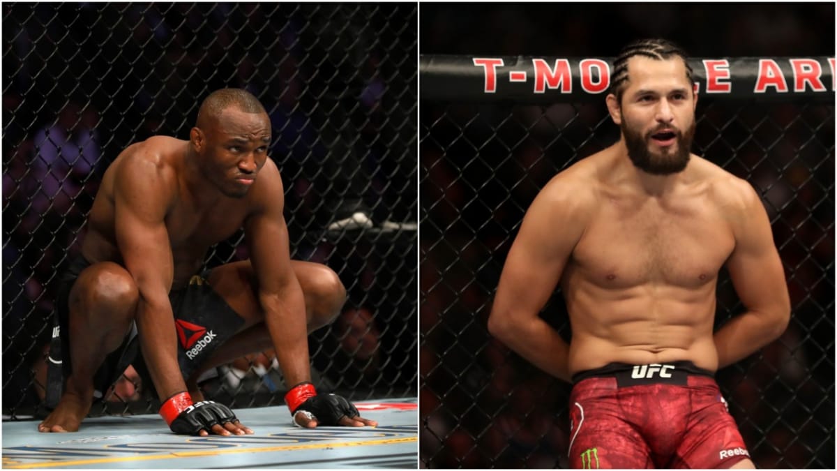 “You took the short notice fight because it had a built-in excuse, I’ll give you a full training camp and we’ll see what you can do,” Kamaru Usman calls out Jorge Masvidal in his post-fight interview