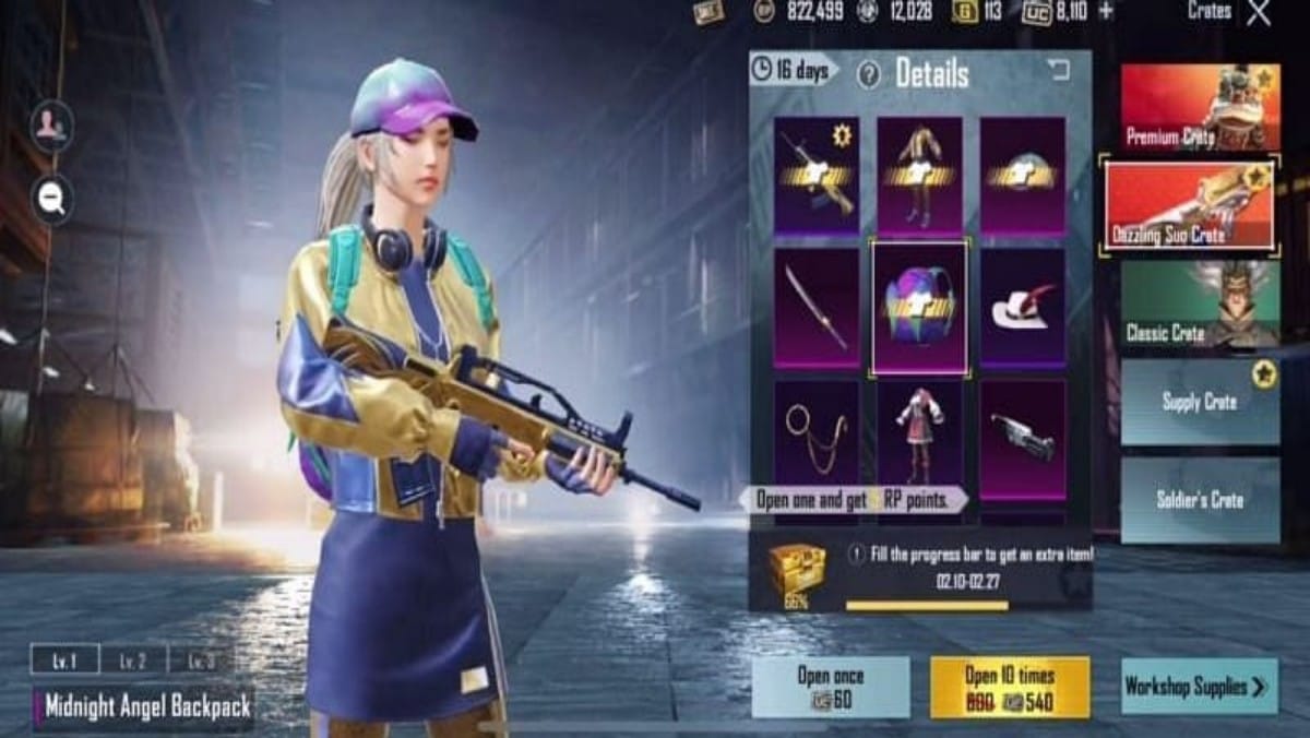 PUBG Update – Woman in Gold set in PUBG Mobile 1.2: How to get it?