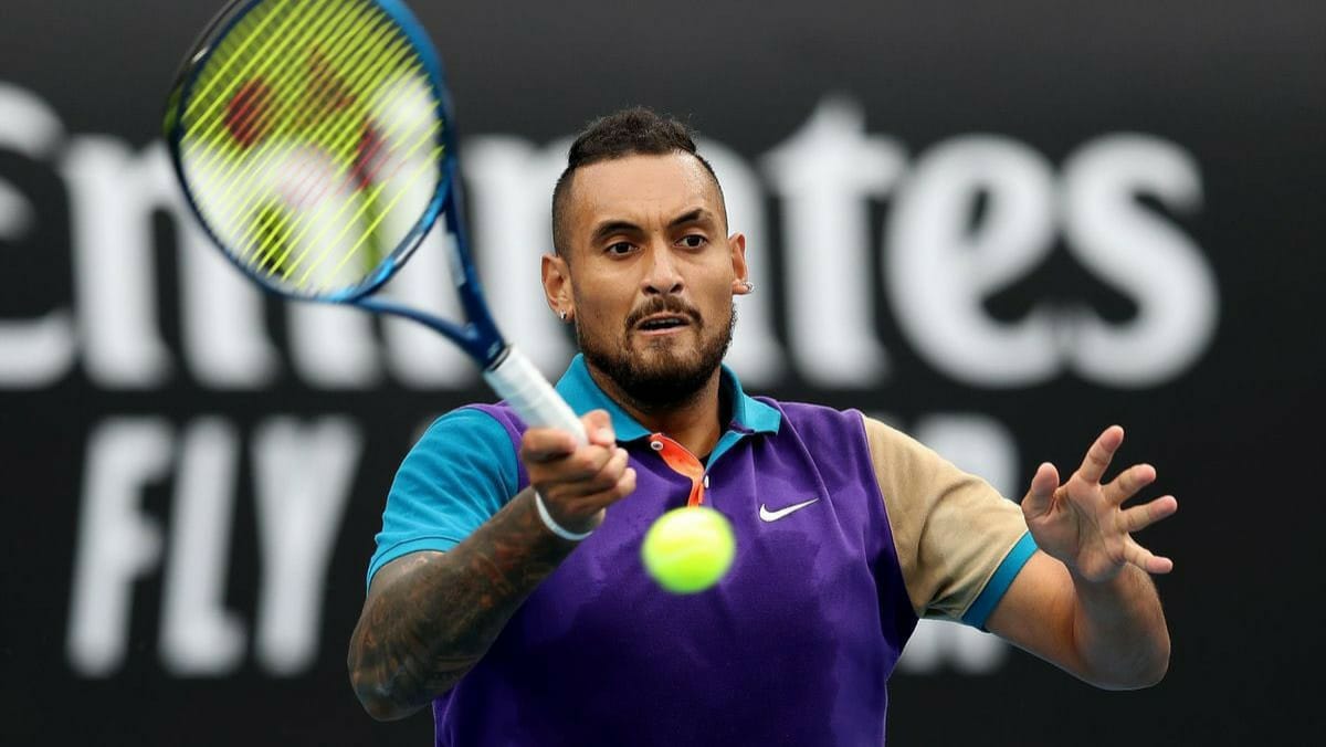 Australian Open 2021: Nick Kyrgios outlasts Ugo Humbert in five-set thriller to set up third round clash with Dominic Thiem