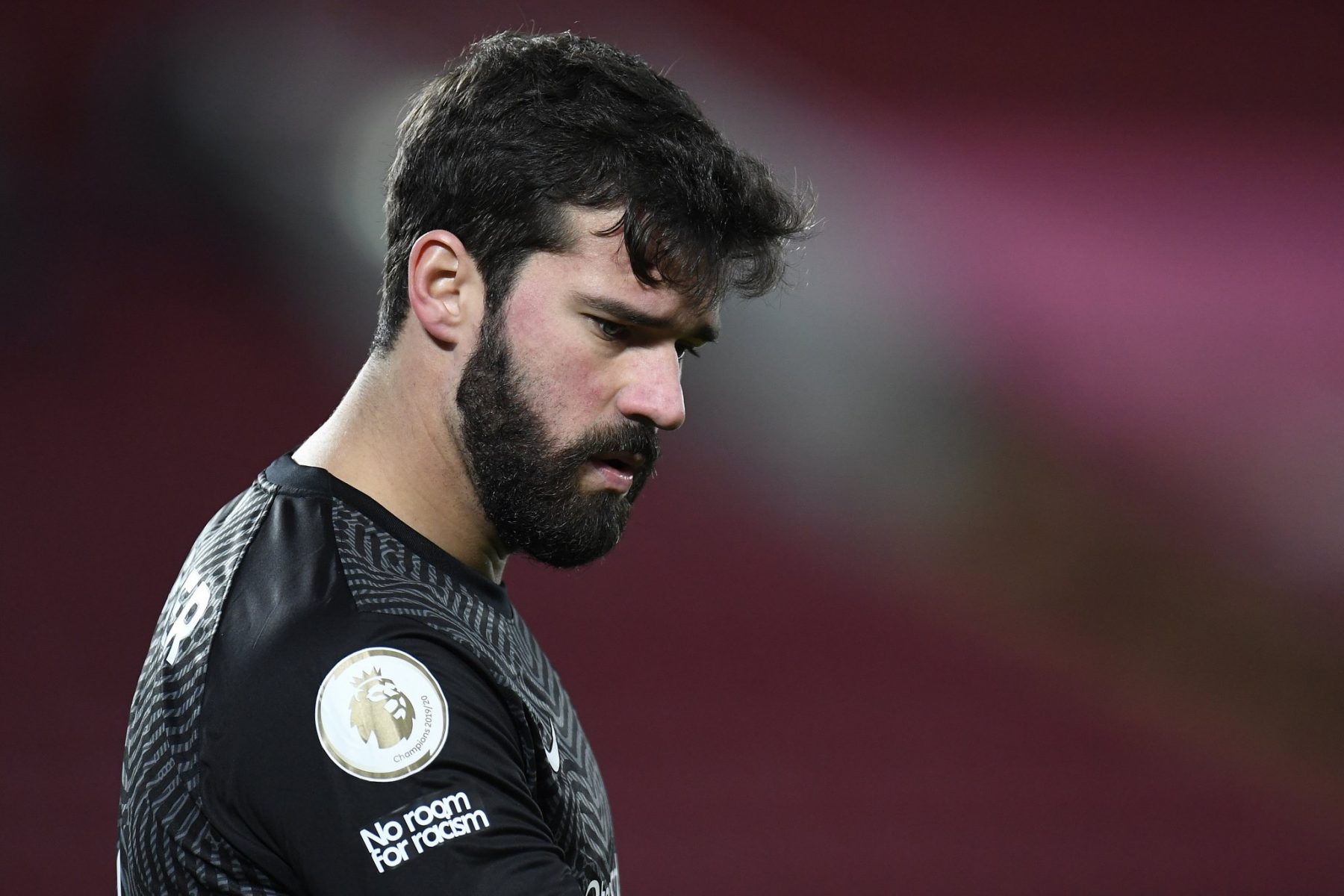 Liverpool’s titles hopes all but over as rampaging Manchester City run riot at Anfield after Alisson Becker’s howlers