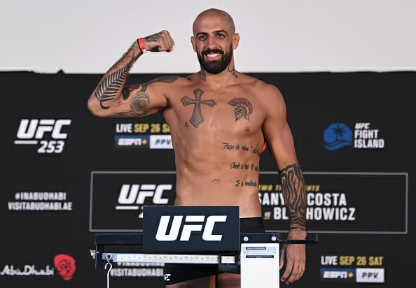 UFC Vegas 18: Danilo Marques defeated Mike Rodriguez via rear-naked choke