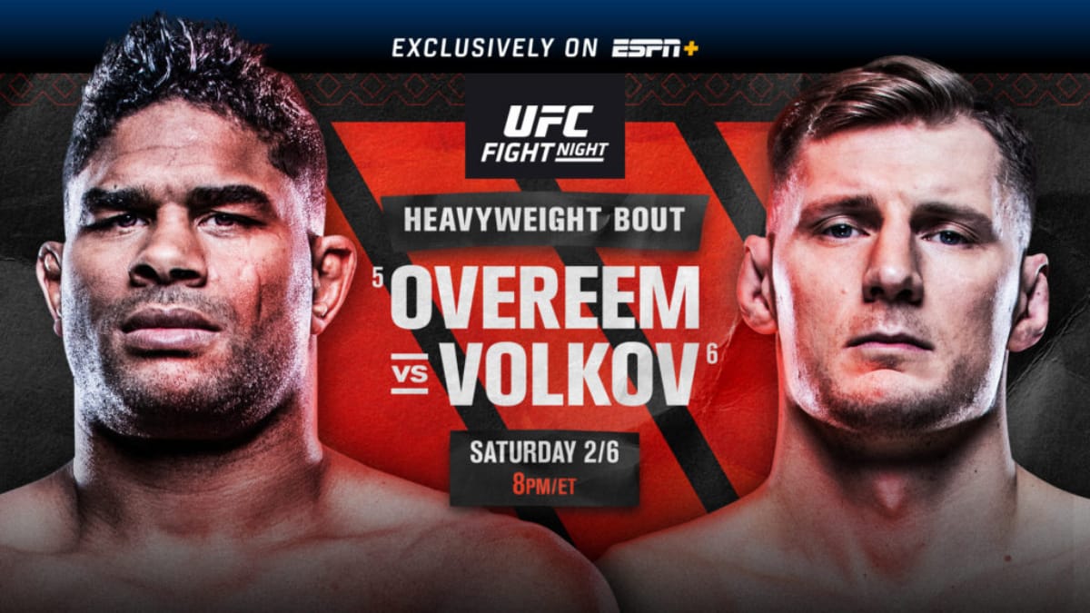 UFC Vegas 18 (Main Event): Alistair Overeem vs Alexander Volkov Preview and Prediction