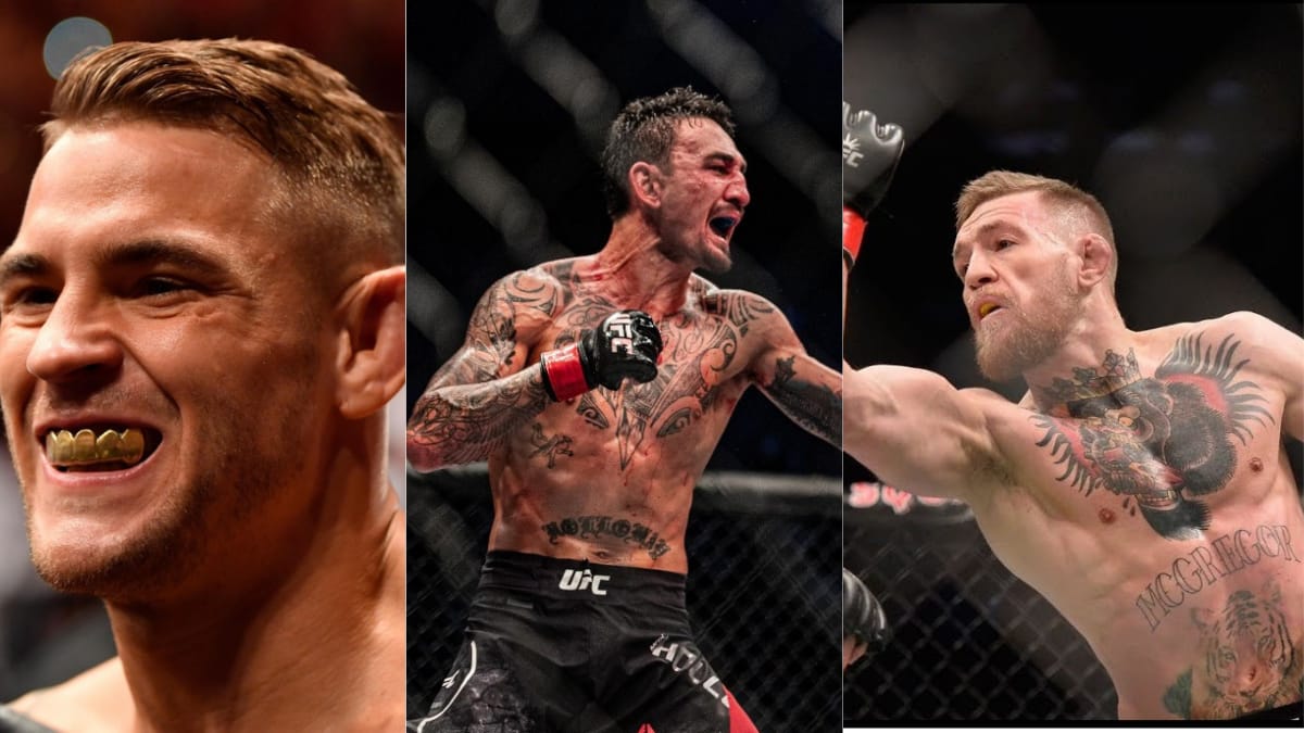 Dustin Poirier reveals who’s the better boxer between Conor McGregor and Max Holloway