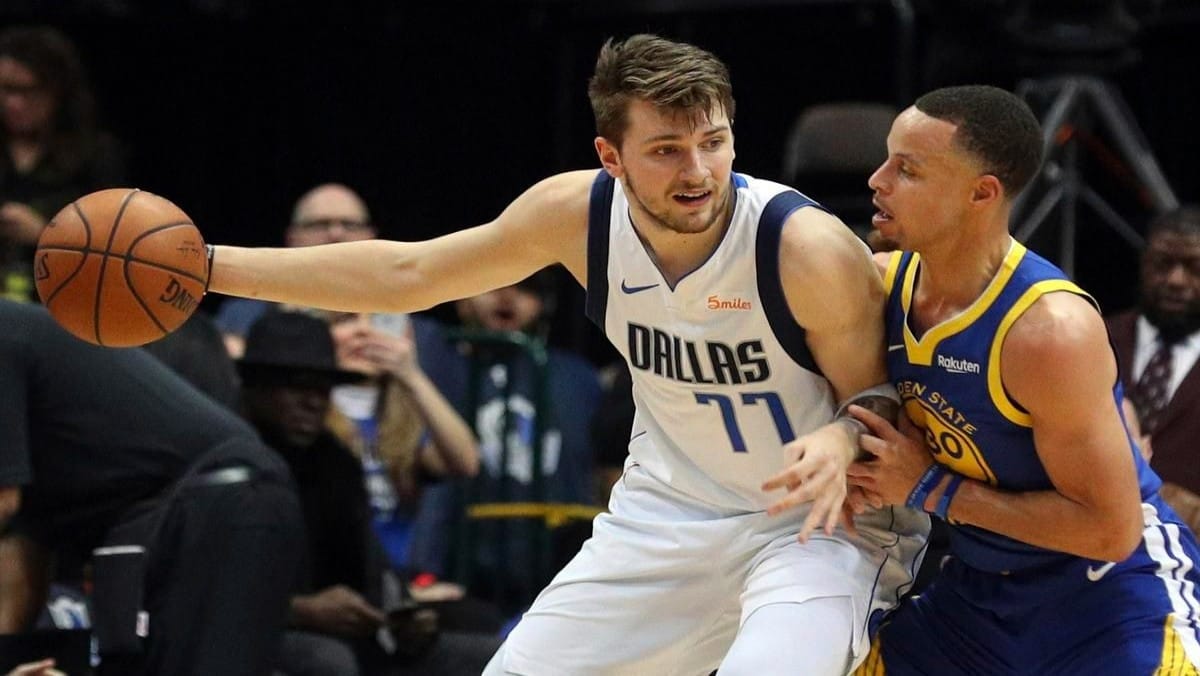 Luka Doncic ties his career best 42-points to top  Stephen Curry in scoring duel