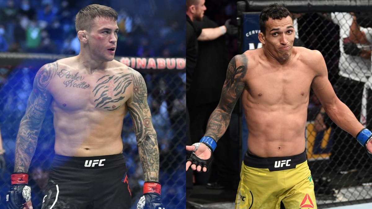 “Still had life in his body”- Dustin Poirier states Charles Oliveira could’ve tried to lose 1/2 pounds instead of losing his title