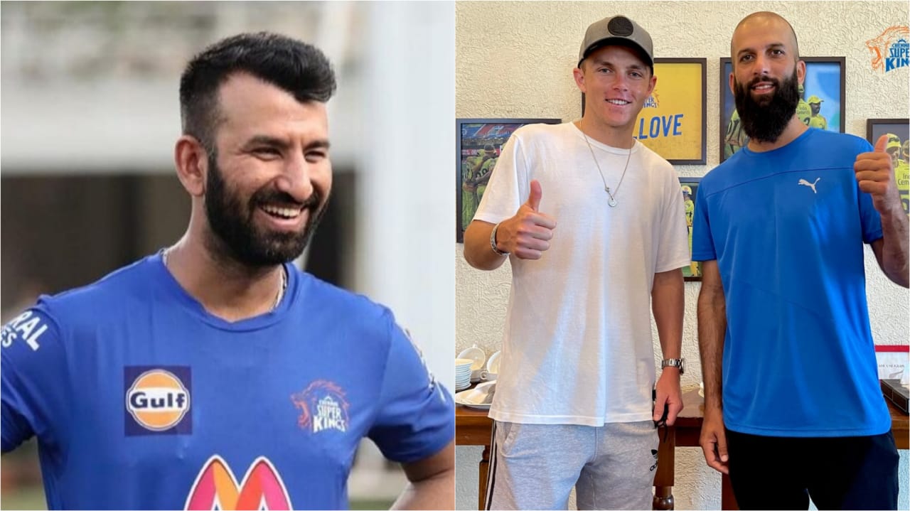 IPL 2021: “Great to be back on the field” – Cheteshwar Pujara begins training for CSK; Sam Curran and Moeen Ali join bubble