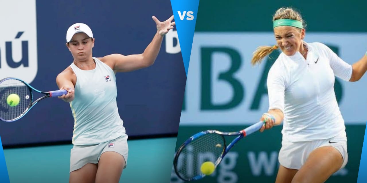 WTA Miami Open 2021: Victoria Azarenka vs Ashleigh Barty- Preview, Head to Head and Prediction