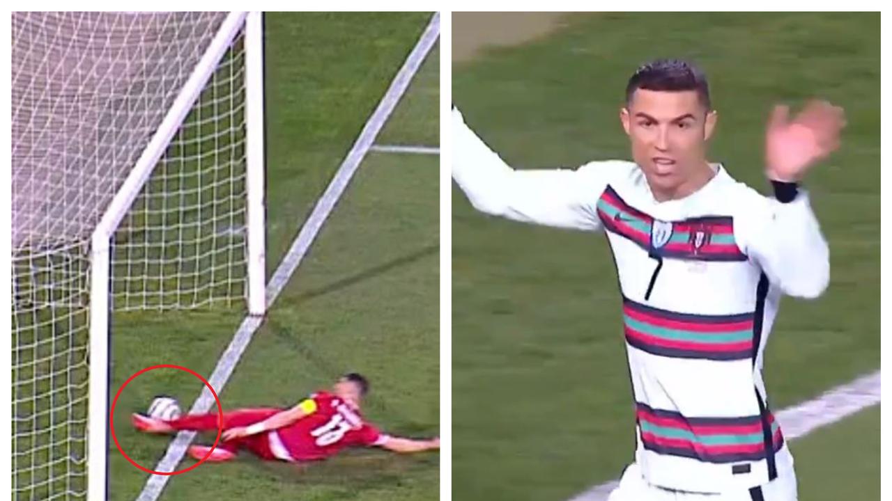 Portugal coach, Fernando Santos says, “referee apologized” after disallowed Ronaldo goal