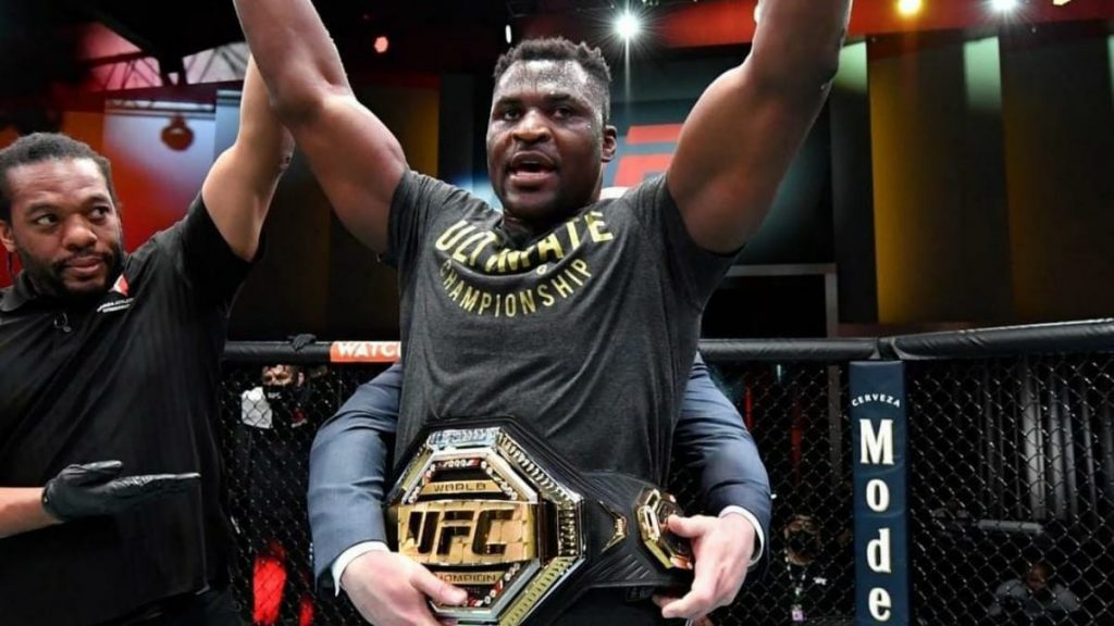 Francis Ngannou Heavyweight champion