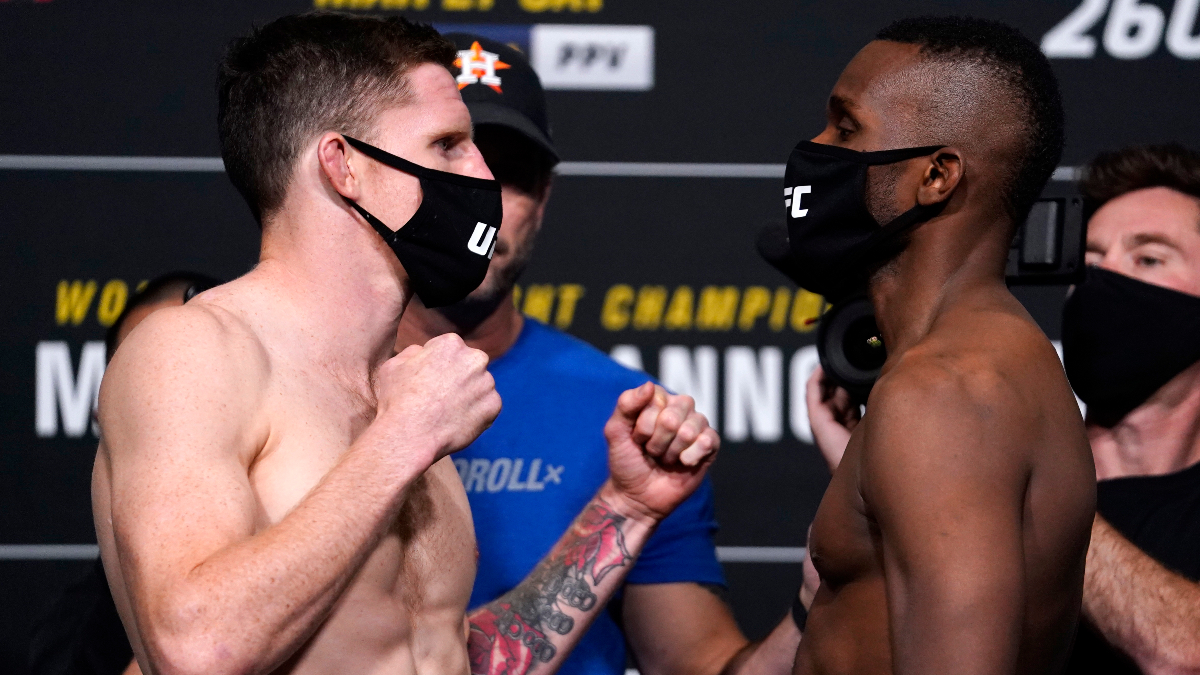 UFC 260: Jamie Mullarkey knocks Khama Worthy out in the very first round