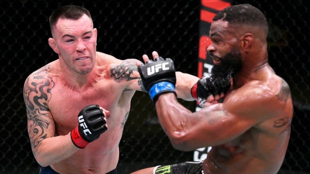 Colby Covington vs Tyron Woodley