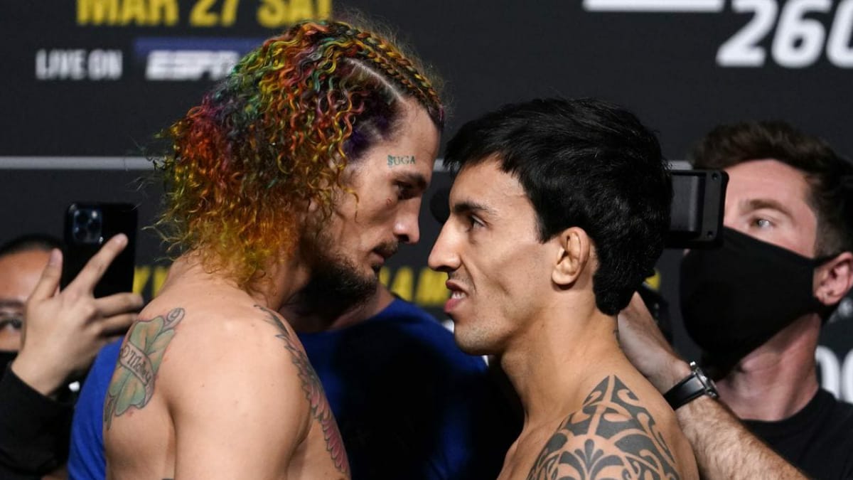 “I’m going there to finish the fight,” Thomas Almeida is looking to steal Sean O Malley’s stardom at UFC 260