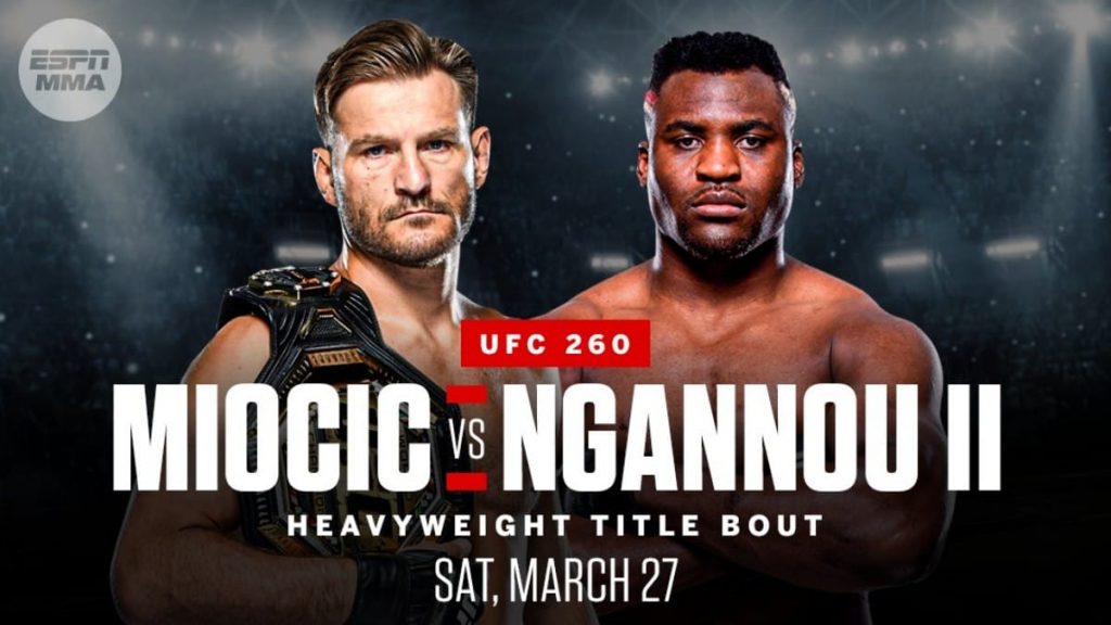 Stipe Miocic vs Francis Ngannou 2