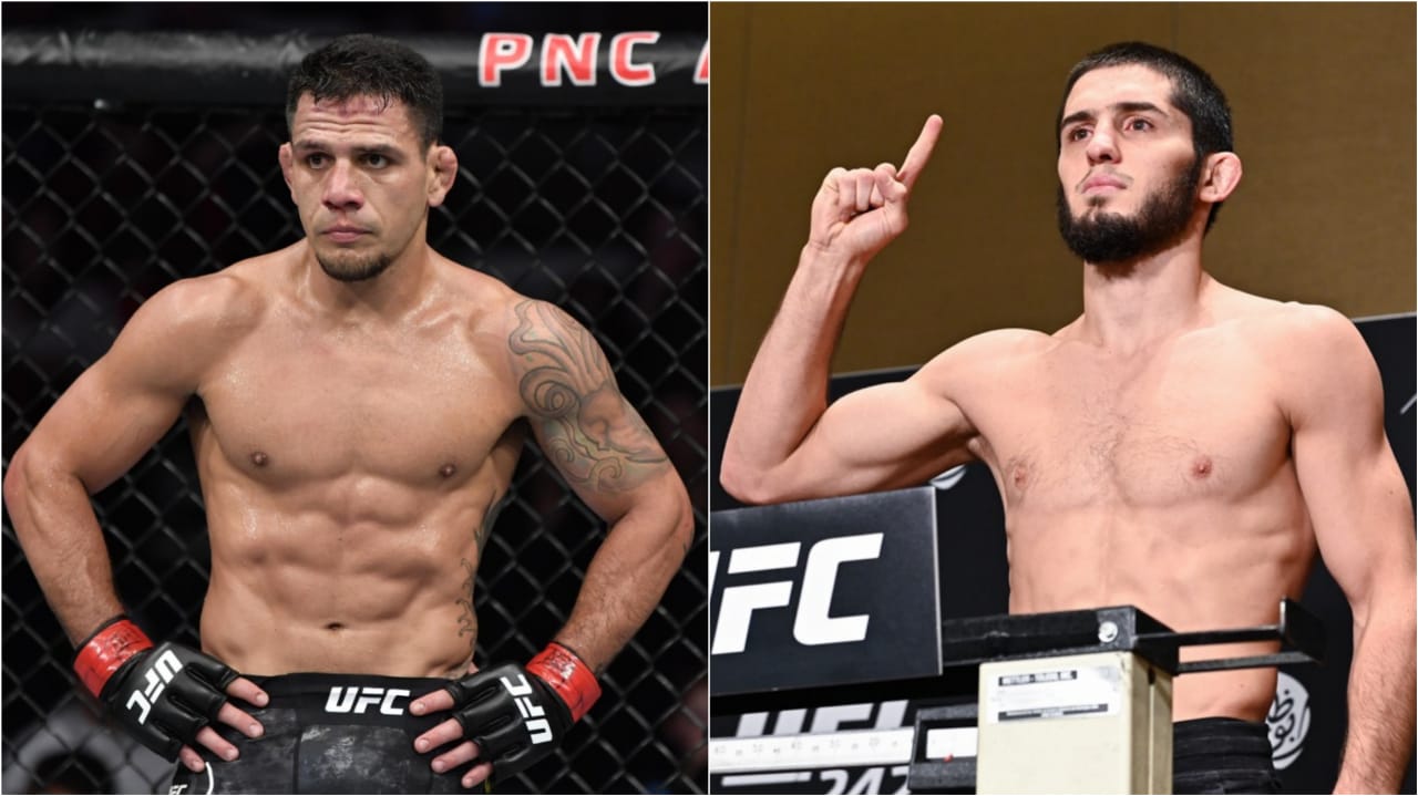 “He won a fight and started acting differently,” Islam Makhachev thinks Rafael Dos Anjos would duck the fight with him