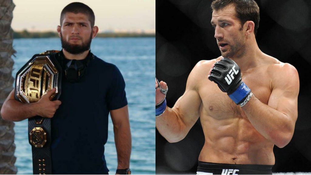 Khabib Nurmagomedov and Luke Rockhold