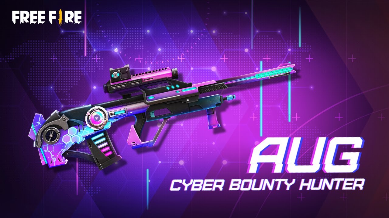 Cyber Bounty Hunter AUG Weapon Skin in Free Fire: Advantages