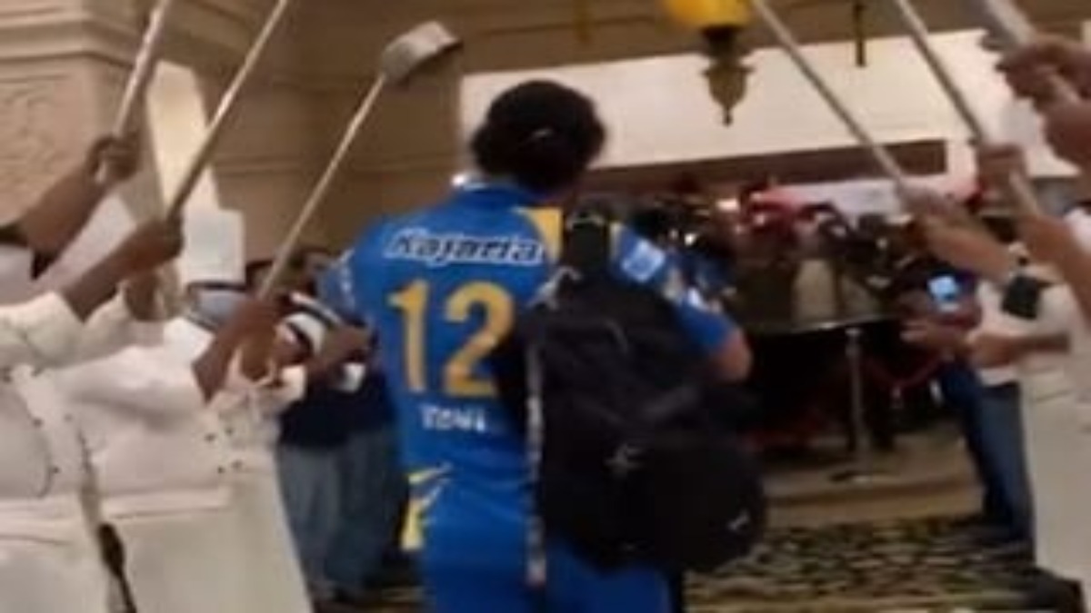 WATCH – Yuvraj Singh gets guard of honour by hotel staff following Road Safety World Series win