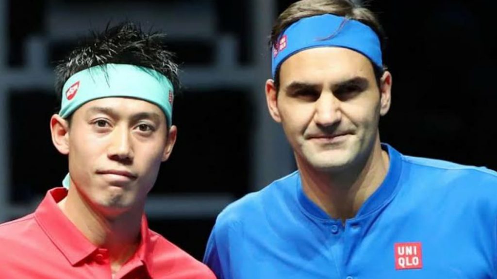 Kei Nishikori, Roger Federer