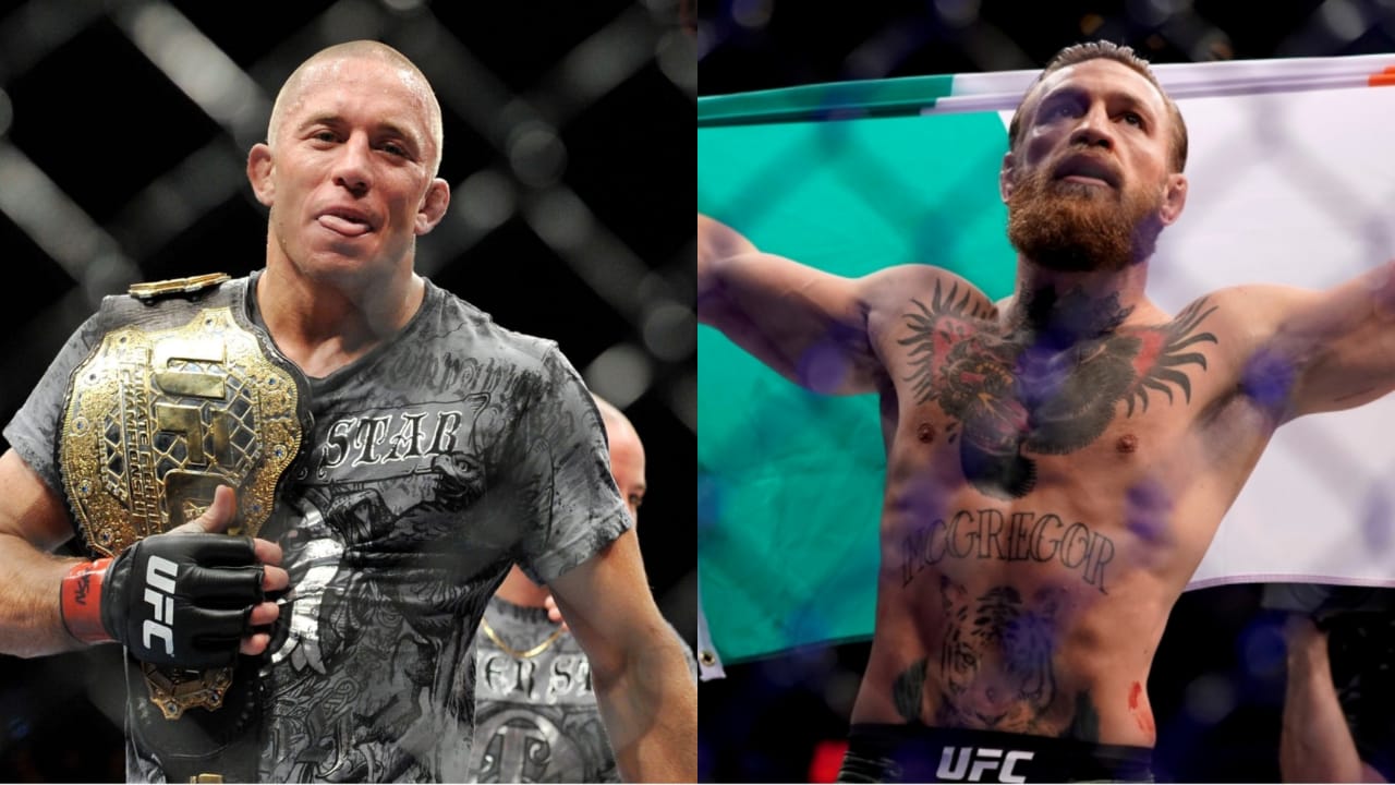 “If you stay in your comfort zone, the only thing that can happen is you will go down,” Georges St Pierre shares advice for Conor McGregor