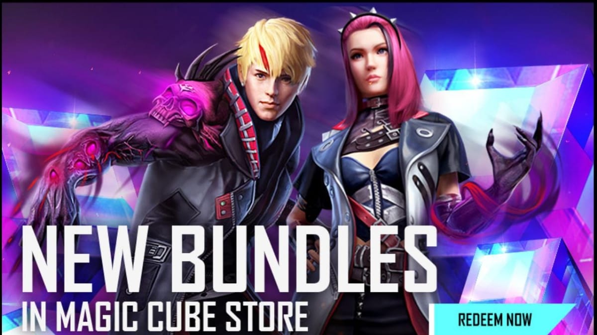 How to acquire the New Bundles in Magic Cube Store in Free Fire?