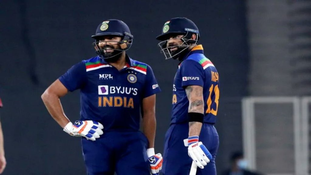 Virat Kohli and Rohit Sharma