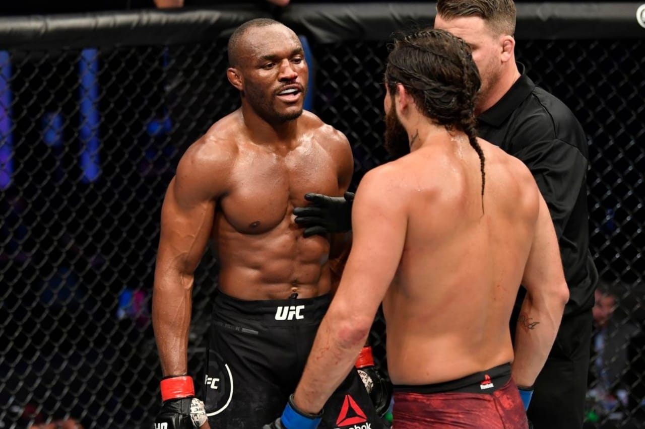 ‘It’s green panty night when you fight me’ – Kamaru Usman channels his inner Conor McGregor