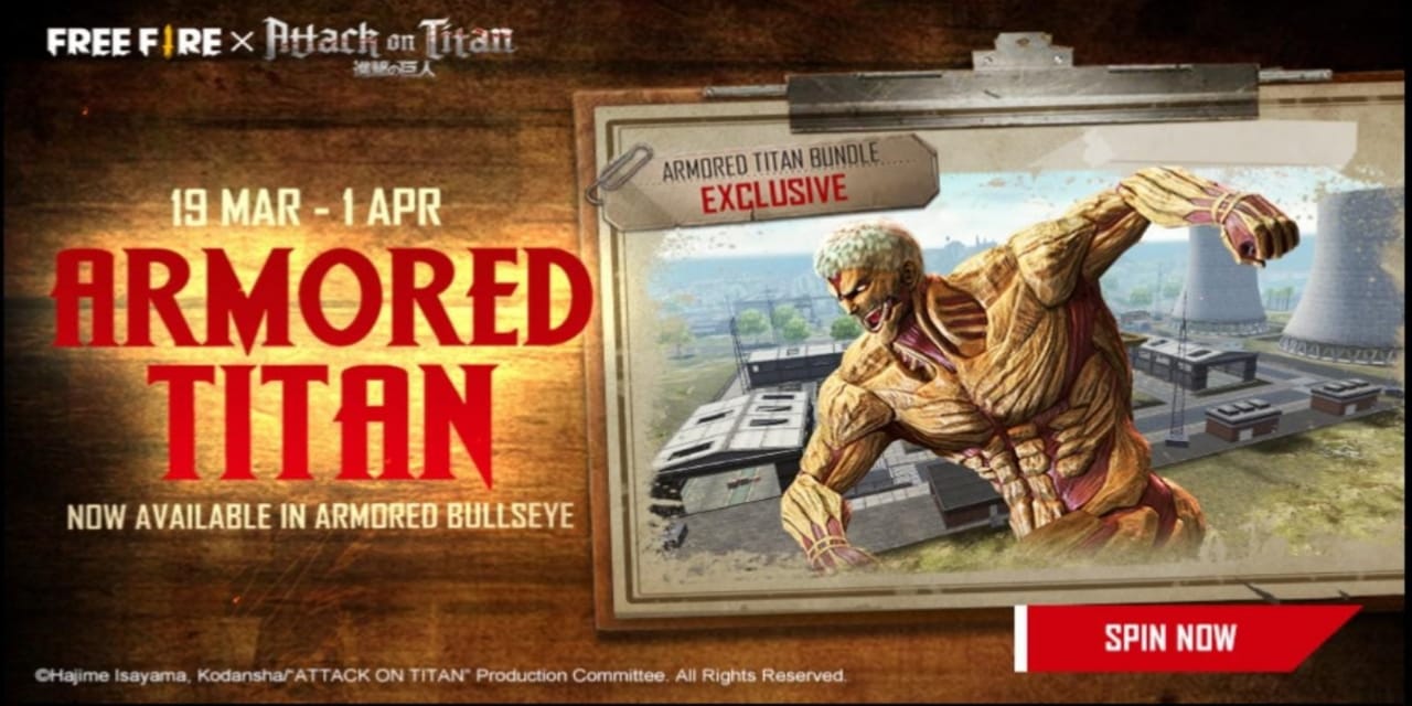 Garena Free Fire: How to obtain the Armored Titan Bundle from the Armored Bullseye Event