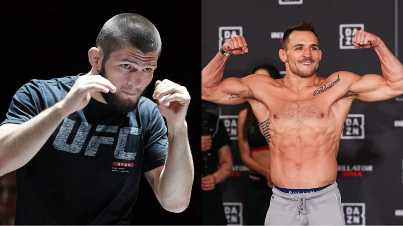 “Put a couple more people in front of me, I’m going to knock them all down,” Michael Chandler talks about his match against Khabib Nurmagomedov