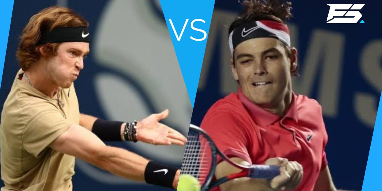 ATP Dubai Open 2021: Andrey Rublev vs Taylor Fritz-Preview, Head to Head and Prediction