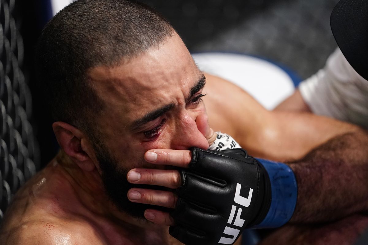 “I’m blocking you”- Belal Muhammad hilariously reacts to UFC reposting footage of his finish at the hands of Vicente Luque