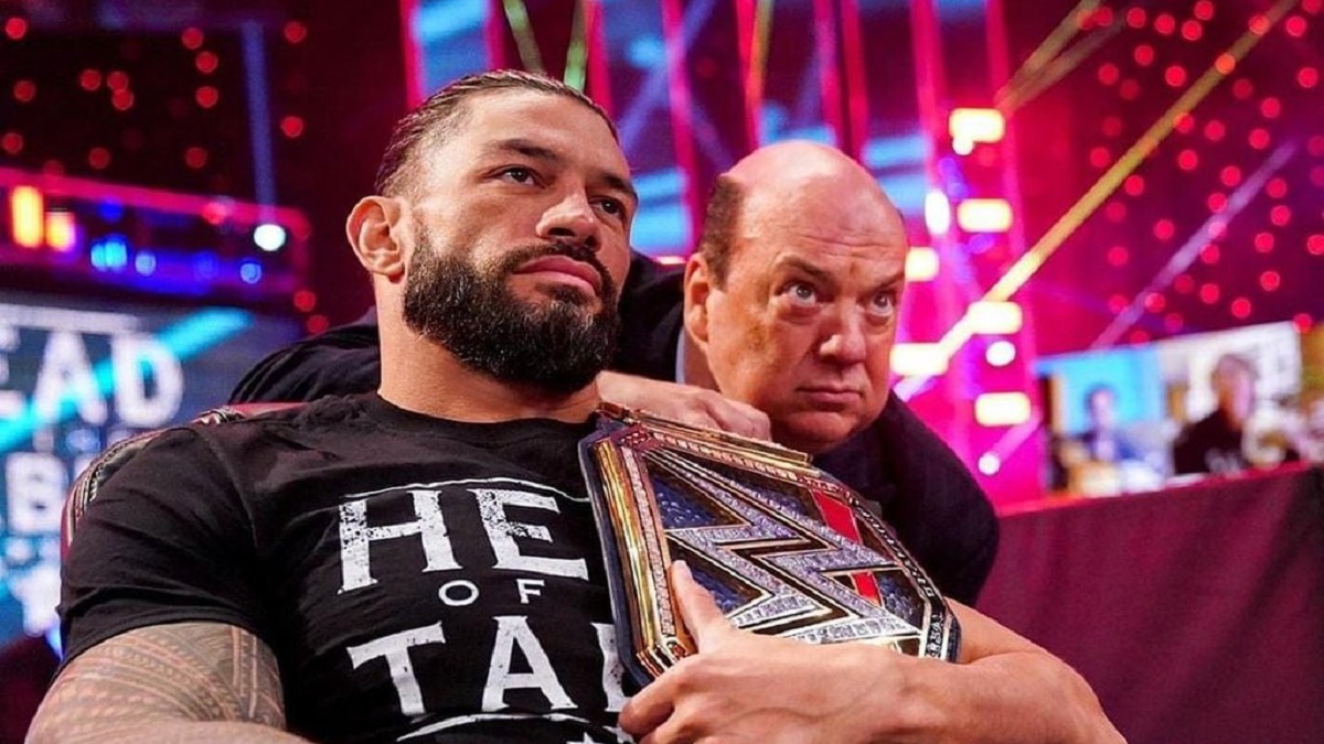 Roman Reigns sends a message to the WWE Universe through Paul Heyman