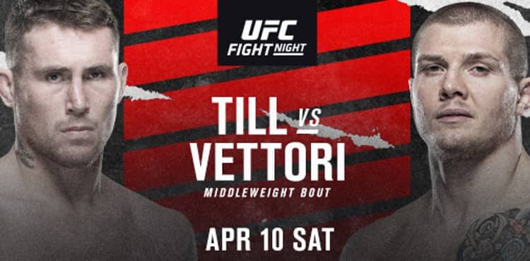 ABC Network to broadcast the Darren Till vs. Marvin Vettori main card on April 10