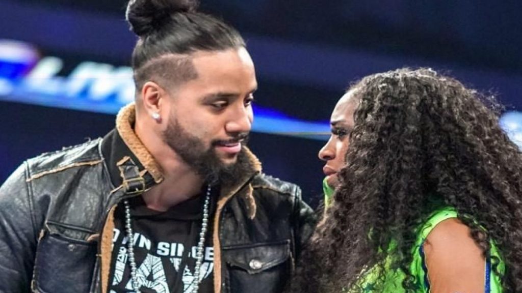 Jimmy Uso and Naomi