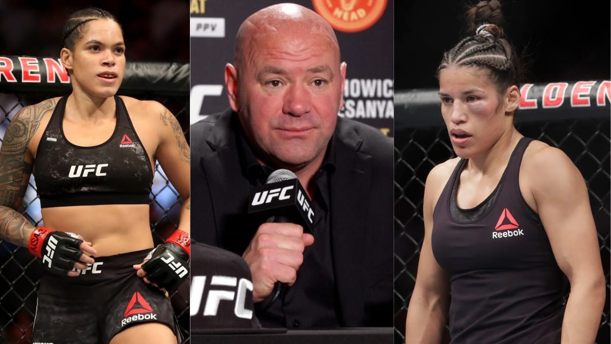 “Yeah, we could do that,” says Dana White suggesting that Julianna Pena could be Amanda Nunes’ next opponent