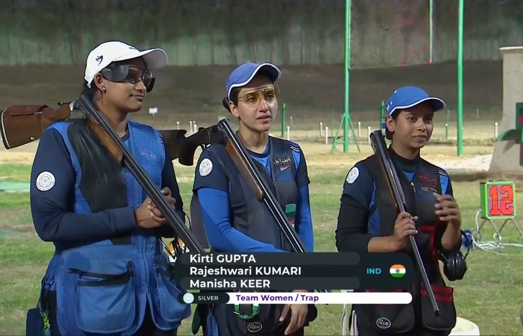 Shotgun WC: Indian Women’s Trap Team wins silver