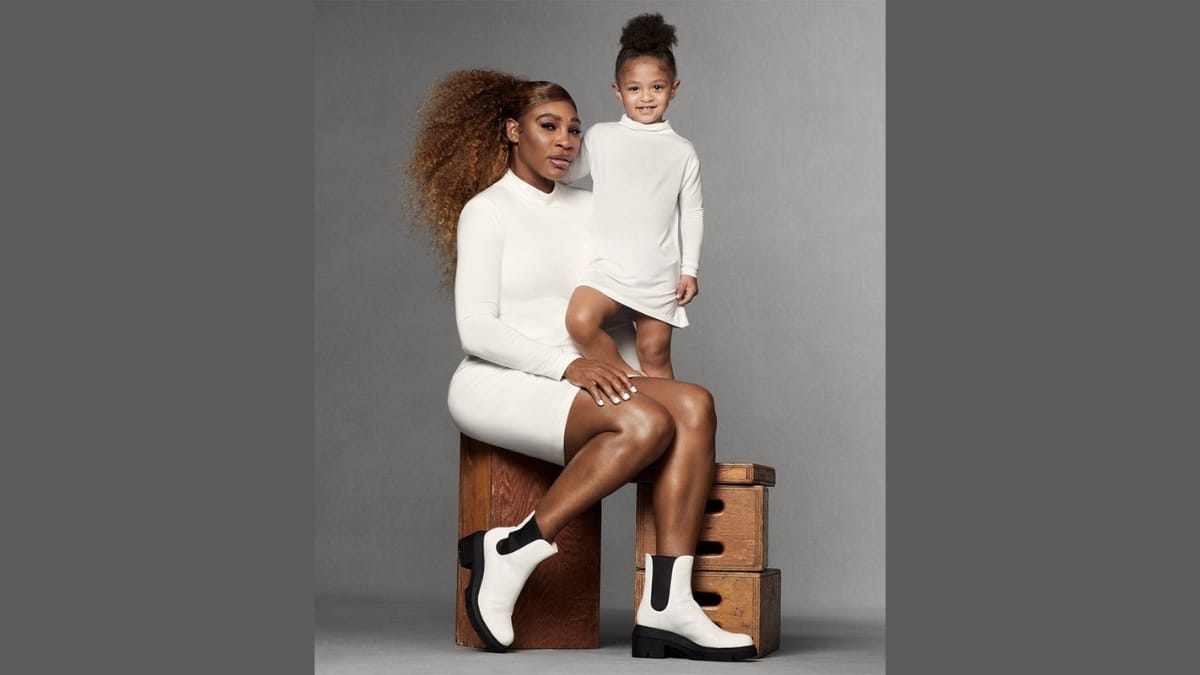 Friends and family react to Serena Williams and daughter Olympia’s new campaign