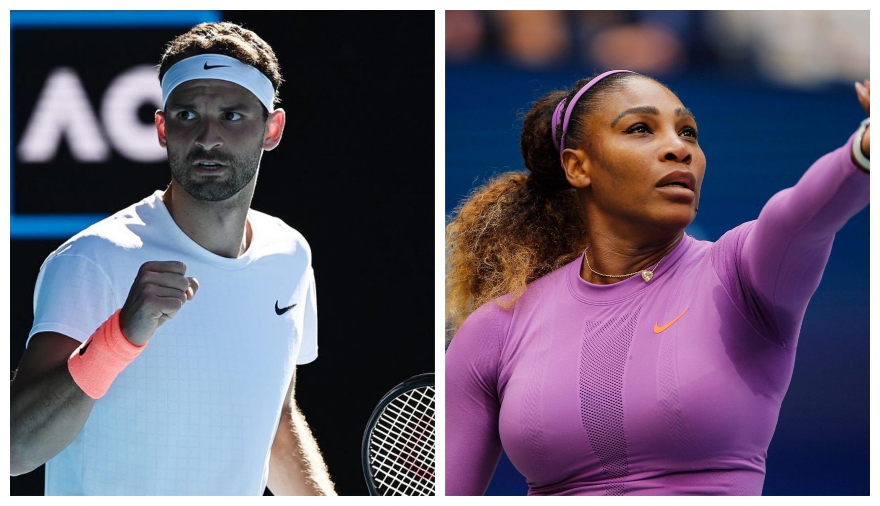 Watch: Serena Williams Trains With Grigor Dimitrov Ahead of Miami Open 2021