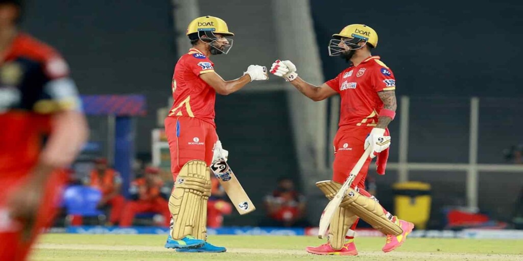 KL Rahul and Harpreet Brar