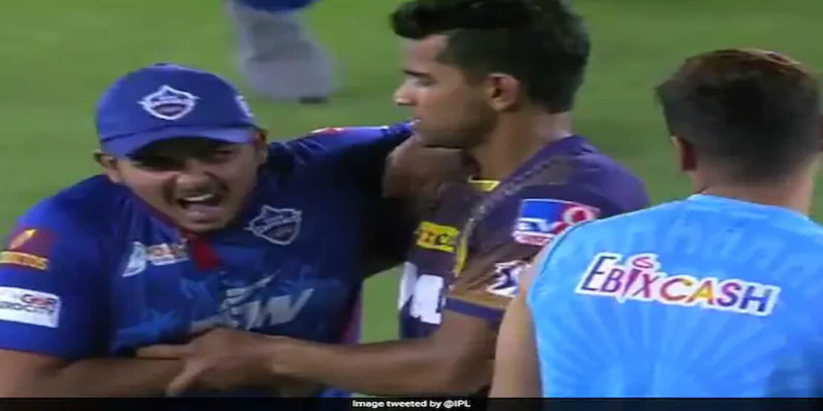 IPL 2021: WATCH – Shivam Mavi hilariously takes revenge on Prithvi Shaw for hitting six fours in his over