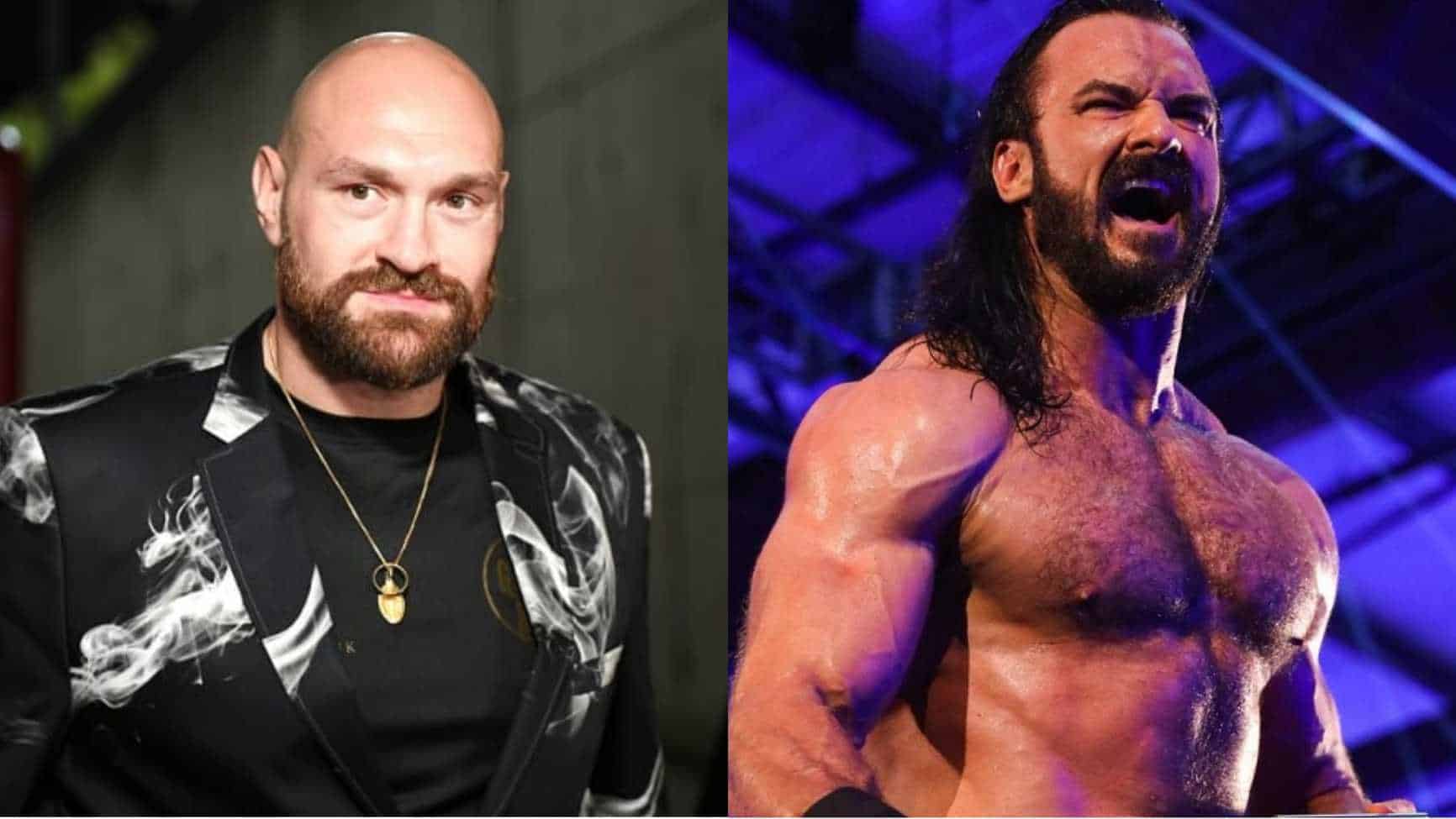 Drew McIntyre reveals Tyson Fury is stalking him